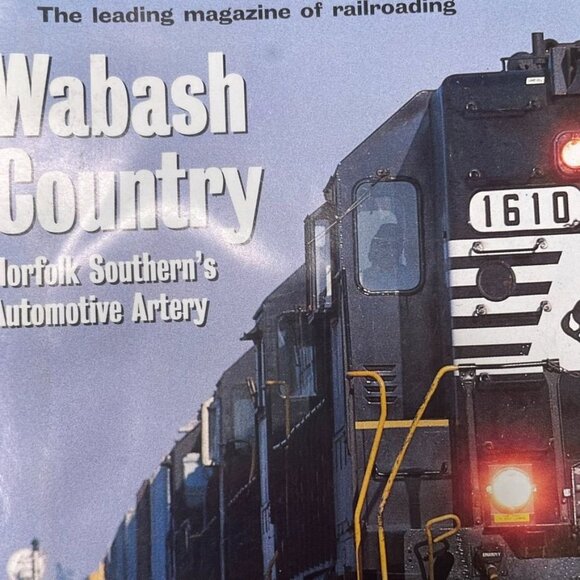 Trains Magazine of Railroading  u January 1996 VOl 56 No 1 Wabash Country Union - Picture 3 of 12